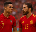 Portugal vs Spain football