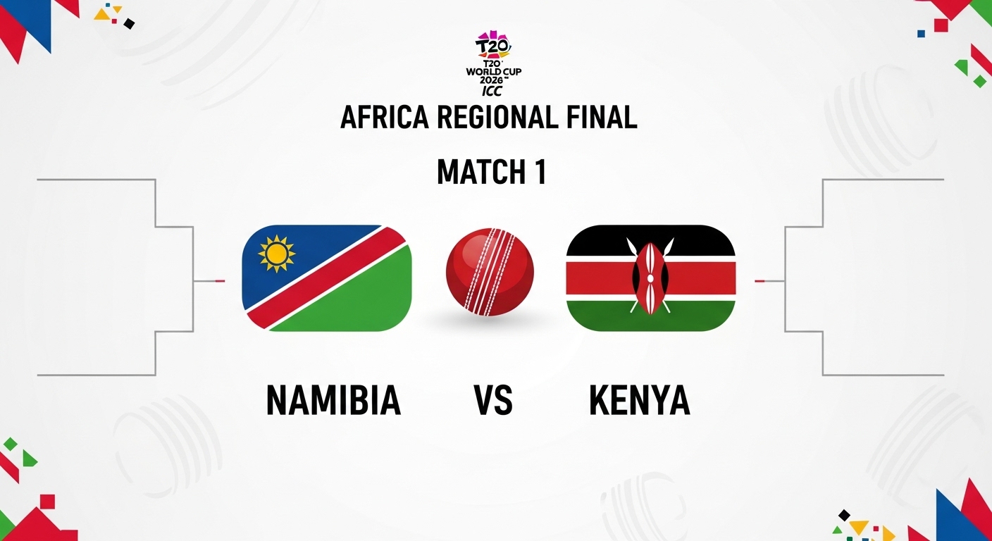 Namibia vs Kenya T20 2025: JJ Smit Century Powers Namibia to 136-Run Victory